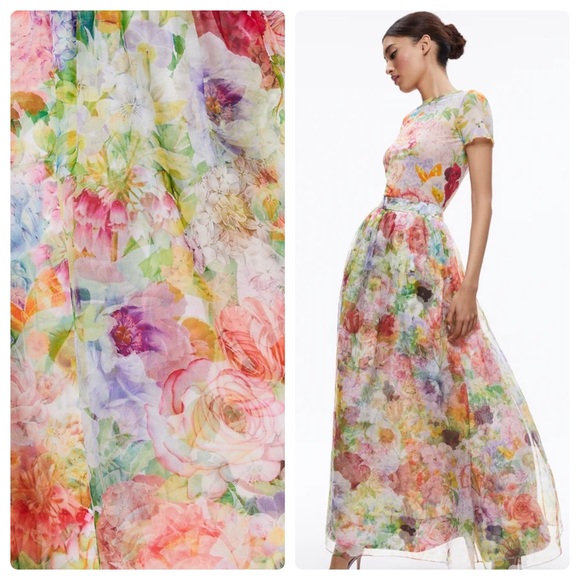 ALICE + OLIVIA Dixie Maxi Skirt - Picture 4 of 17